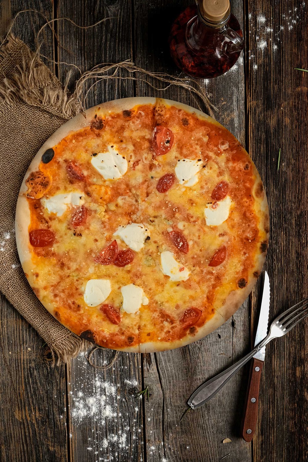 Dört Peynirli Pizza