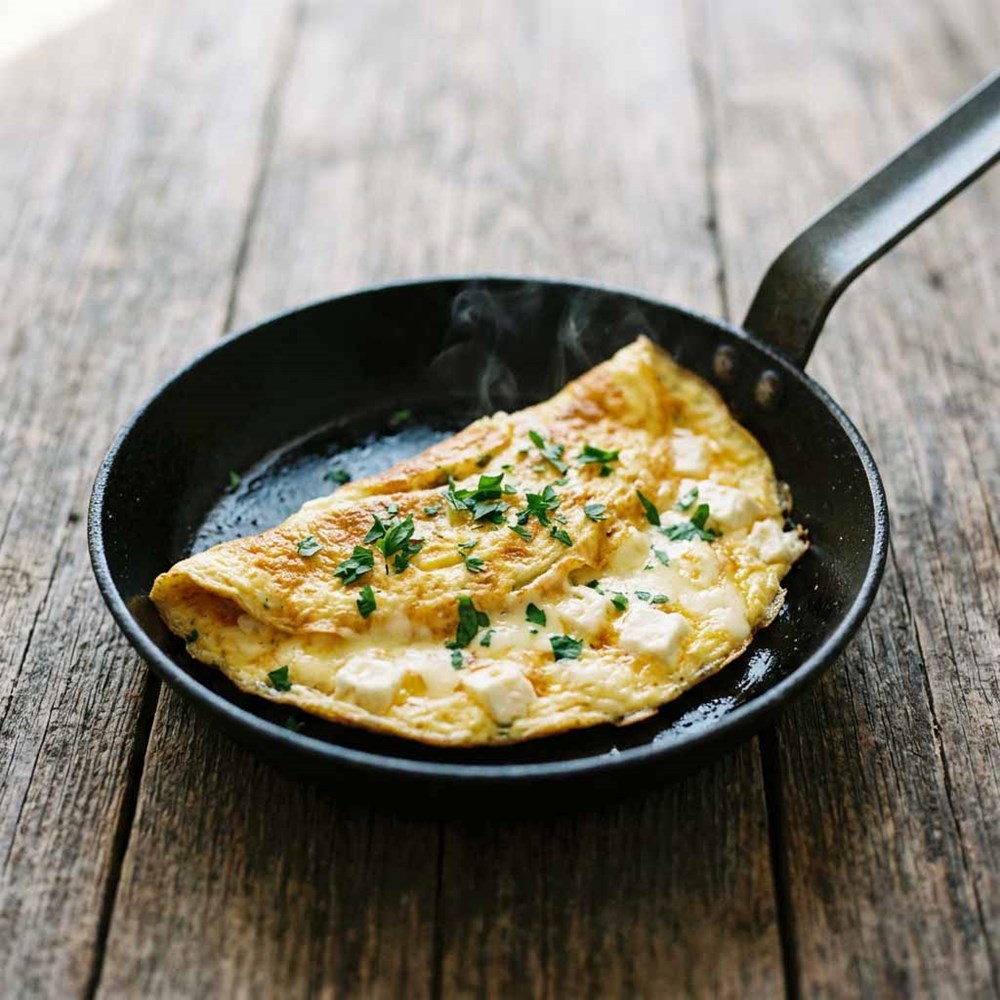 Beyaz Peynirli Omlet