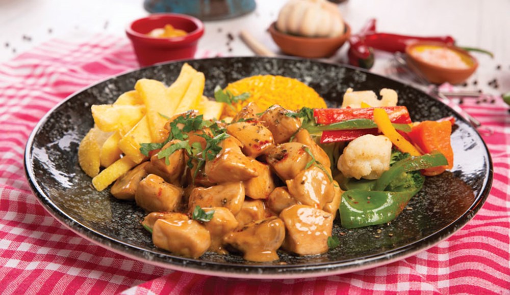 Mantarlı Soyalı Piliç Sote