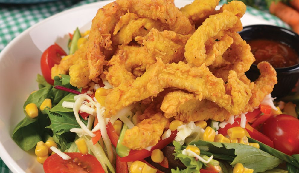 Çıtır Tavuk Salata