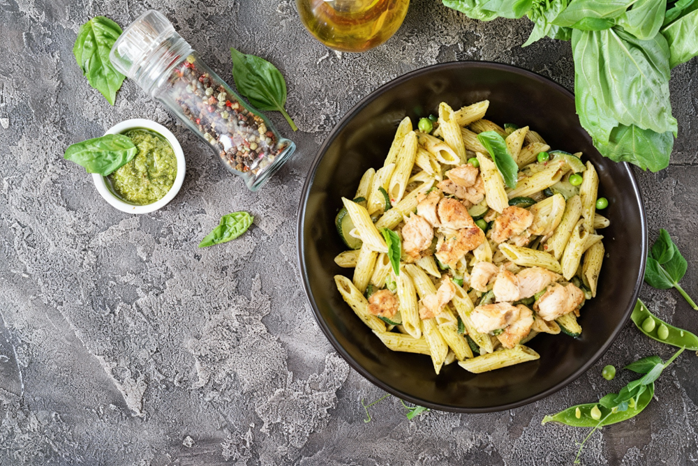 PENNE CHIKEN PESTO