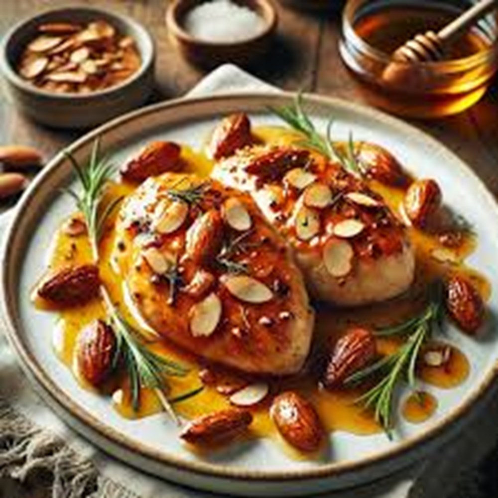 BEĞENDİLİ BADEMLİ TAVUK