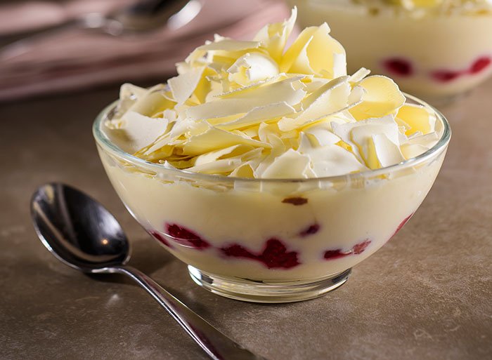 شوكولا بيضا Profiterol