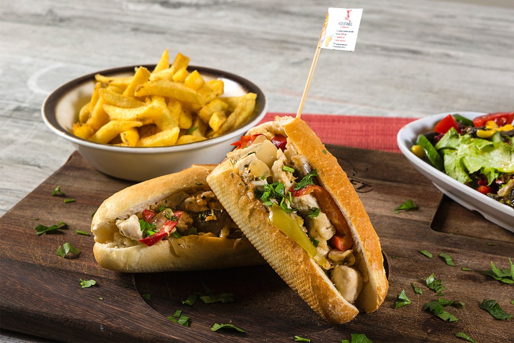 SICAK TAVUK SANDVİÇ