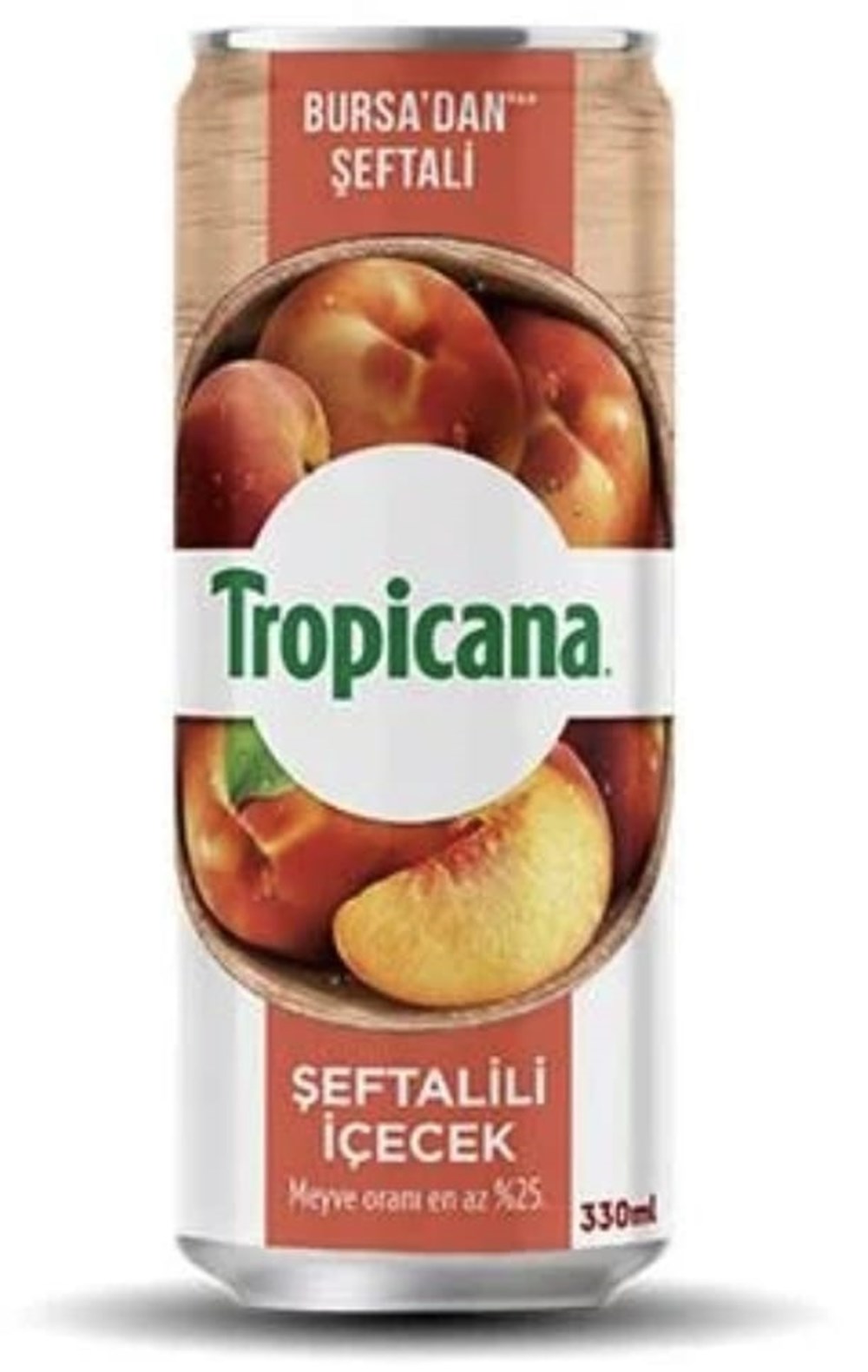 TROPİCANA ŞEFTALİ 330 ML KUTU