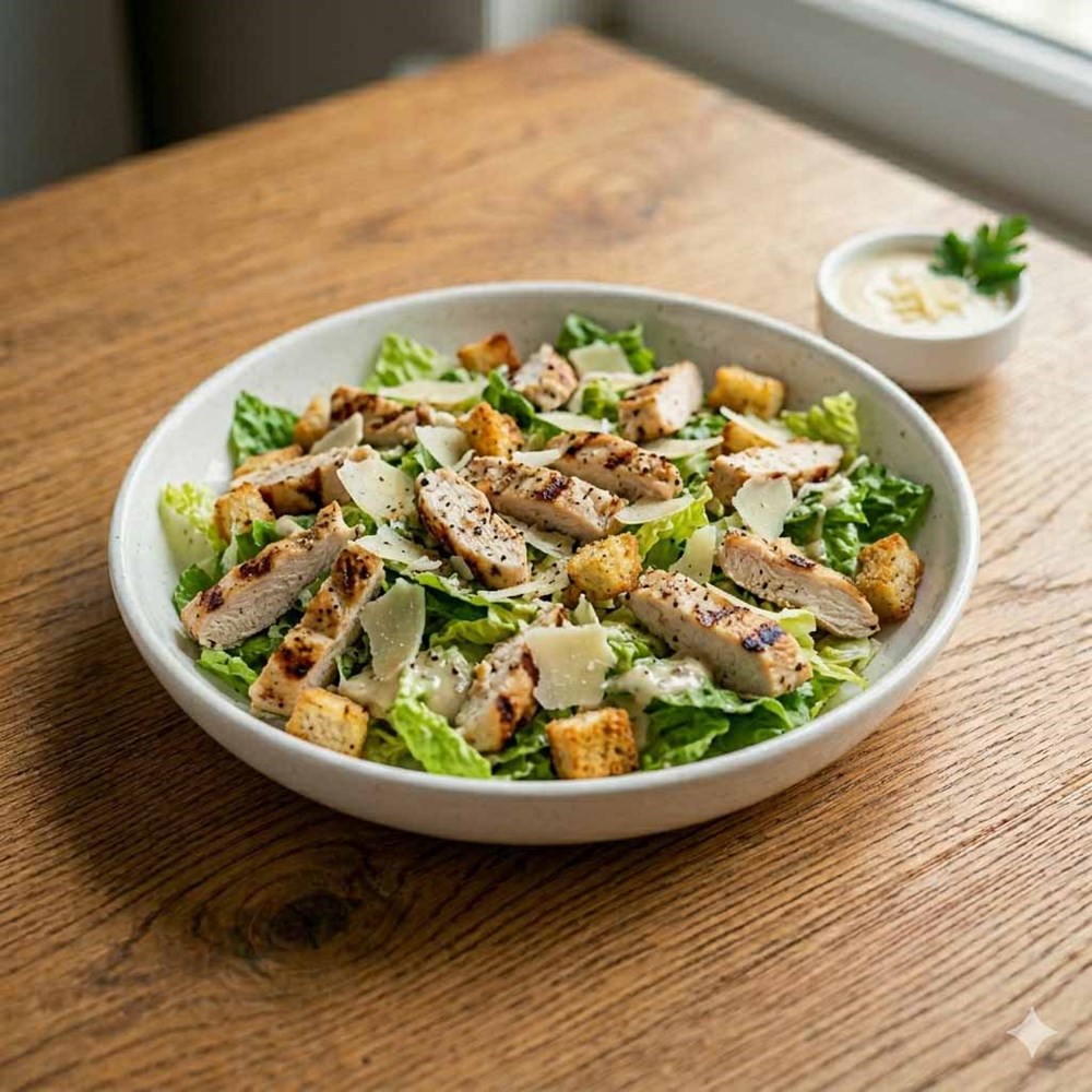 Tavuklu Sezar Salatası