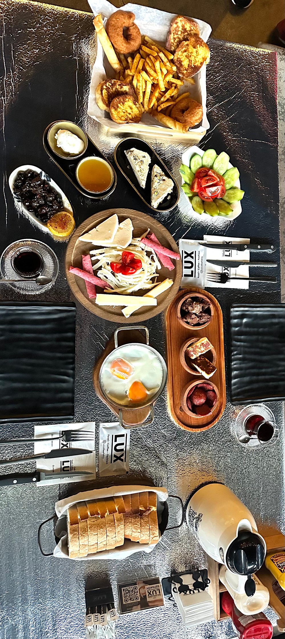 LUX SERPME KAHVALTI (2 kişilik)