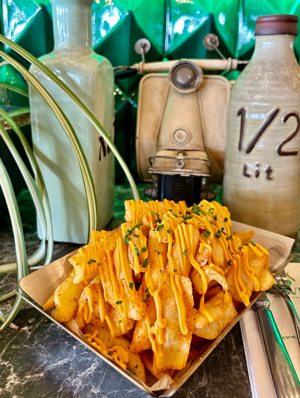 CHEDAR SOSLU PATATES