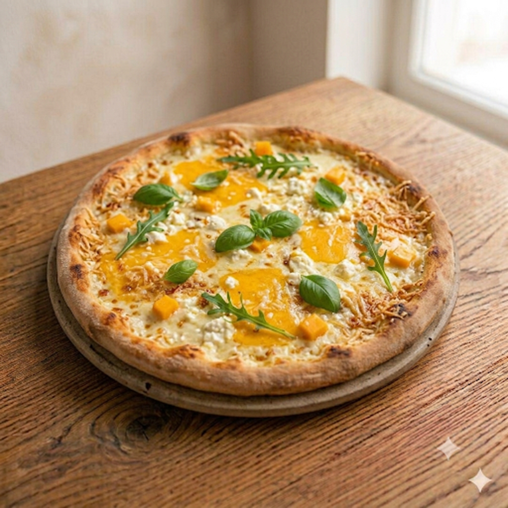 4 Peynirli pizza