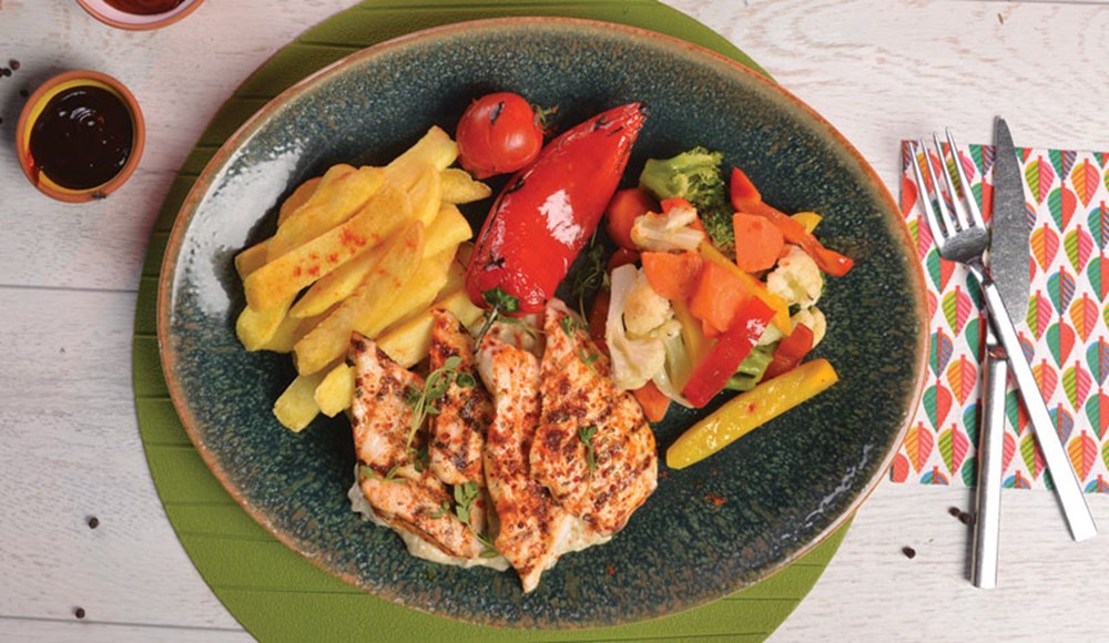 Beğendili Tavuk Dilimleri