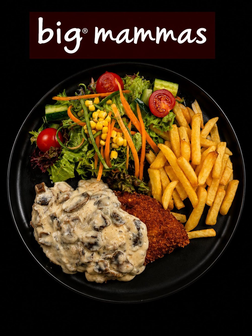 MUSHROOM TAVUK SNITZEL