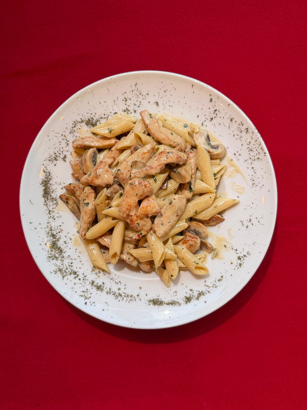 KÖRİ SOSLU PENNE - Bi Damla İşkembe