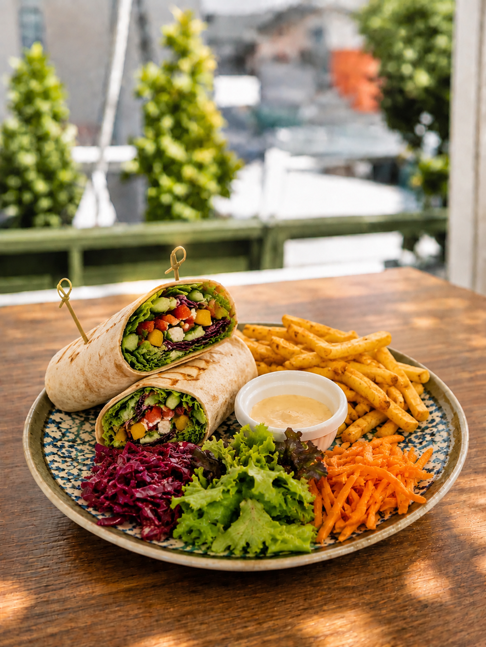 Vejetaryen Wrap