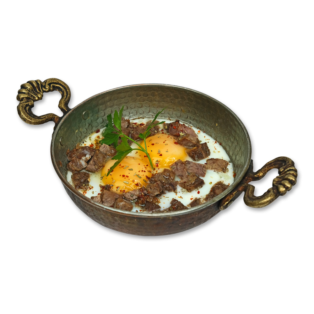 بيض باللحمة