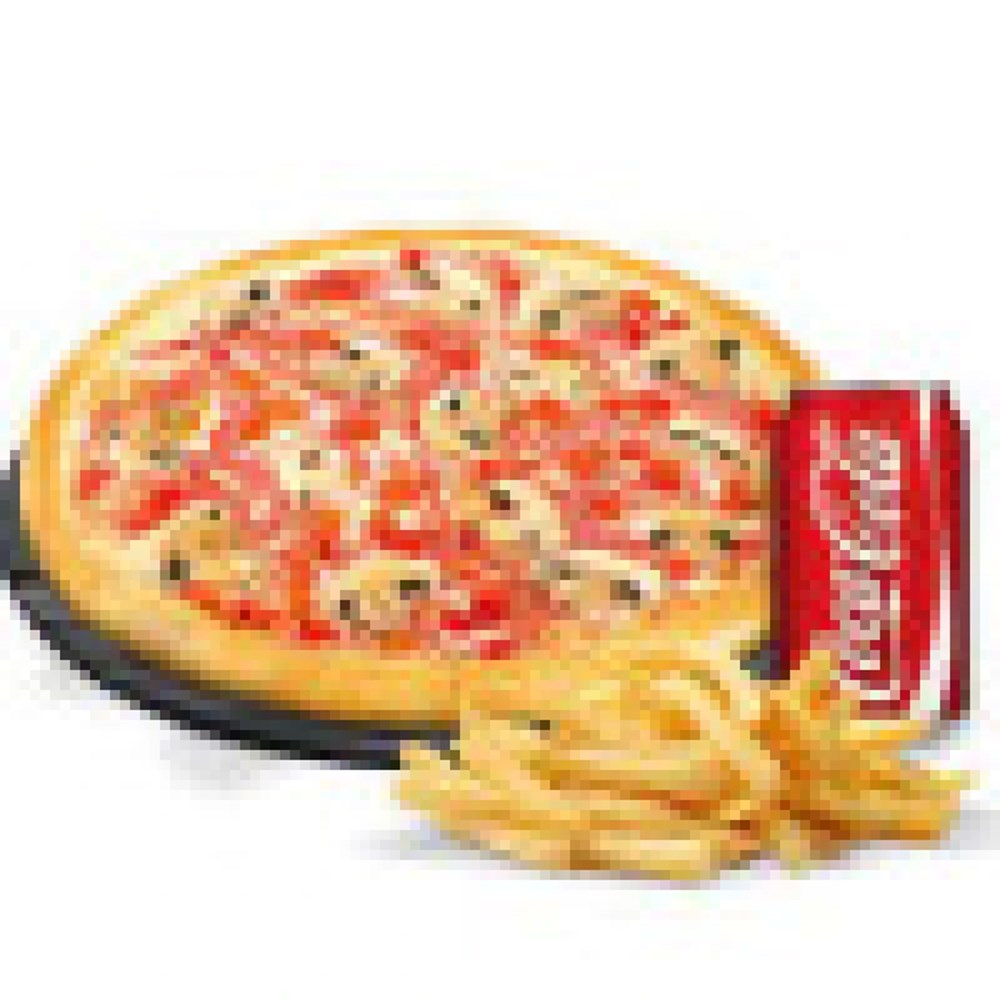 KİNG PİZZA+KOLA+PATATES