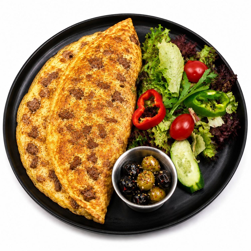KAVURMALI OMLET