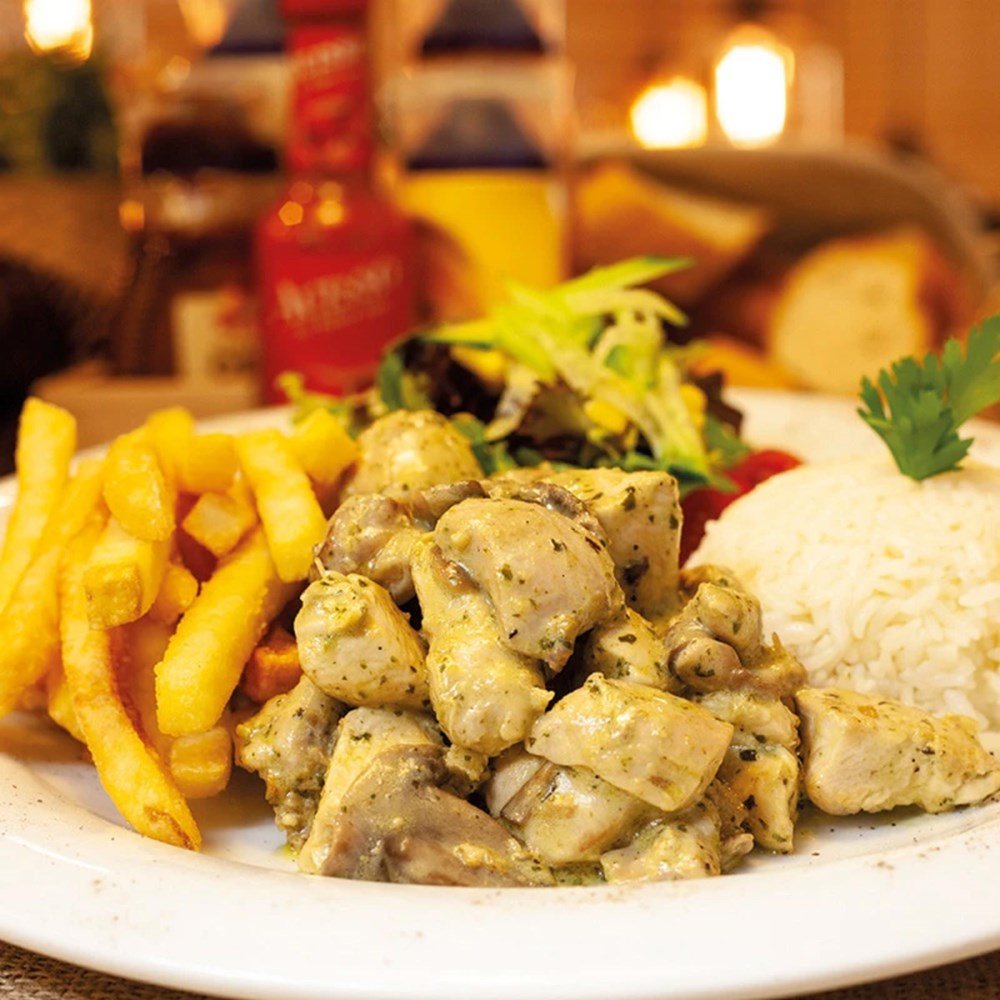 KREMALI MANTARLI TAVUK