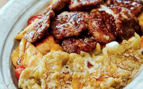 KÖZLENMİŞ PATLICAN KÖFTE