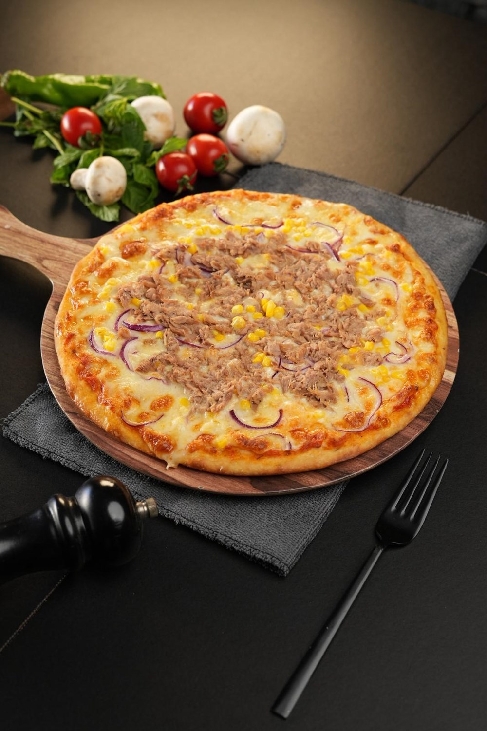 Ton Balıklı Pizza