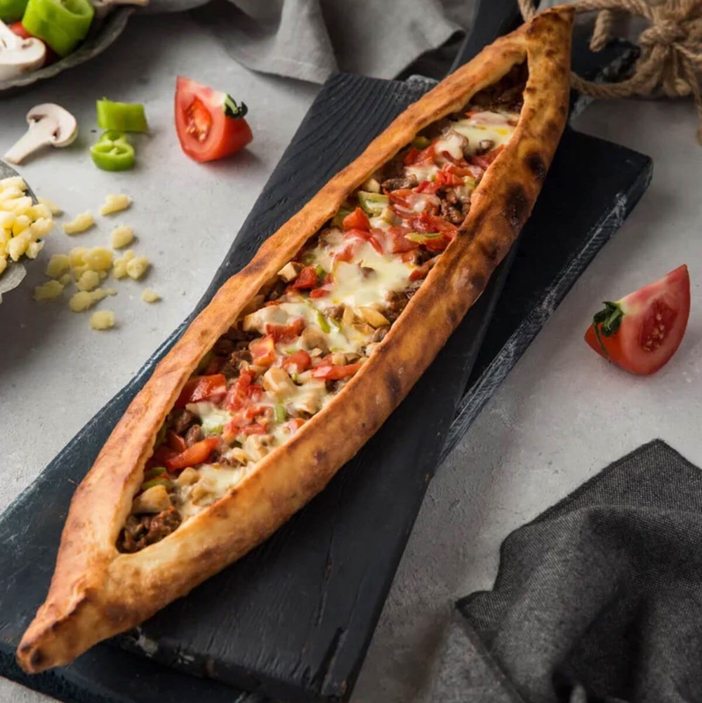 MANTAR TAVUK  KAŞARLI PİDE