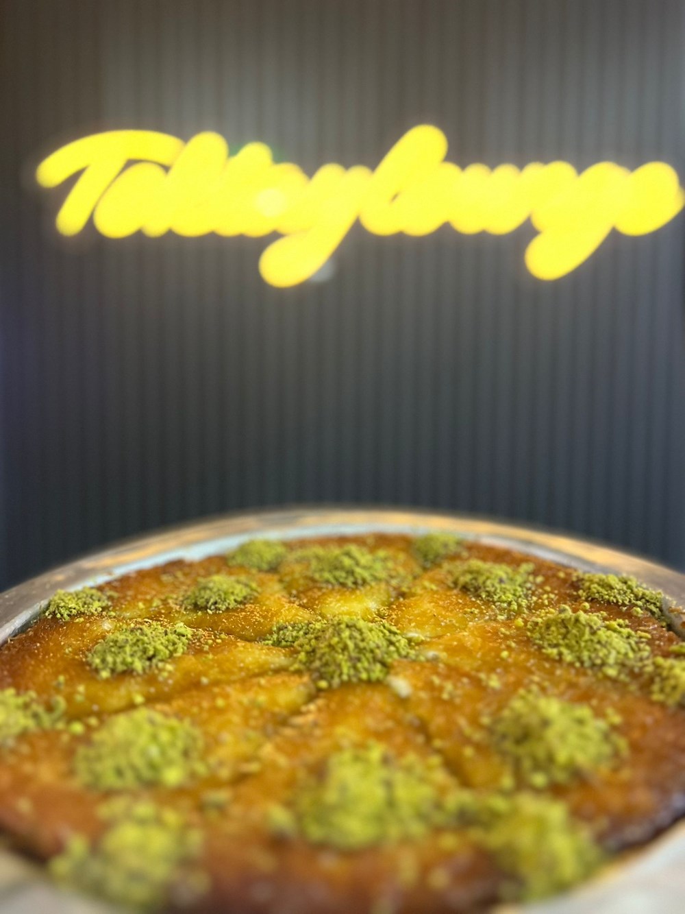 1 Kişilik Kaymaklı Hasır Künefe